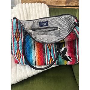 007. NGIL Aztec Western Colorful Quilted Bag